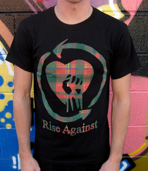 Rise Against - Plaid Logo
