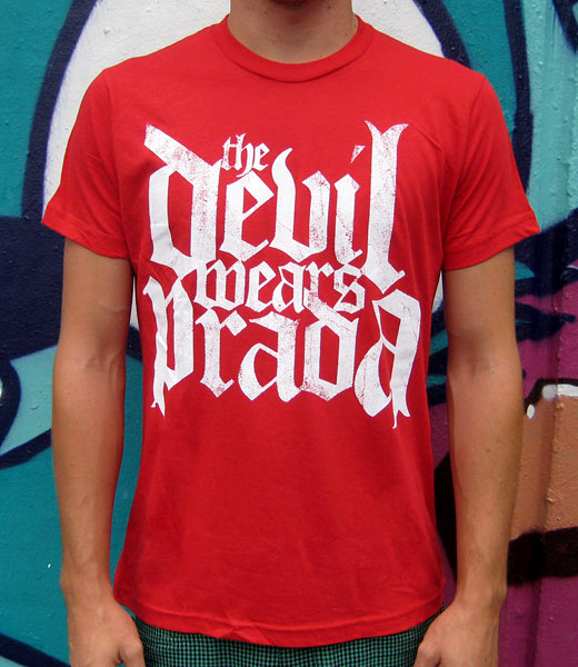 The Devil Wears Prada - Logo White [TDWPLWORRD] - $ : BandTees,  Official Band T-Shirts, Band Merch and Music Merchandise